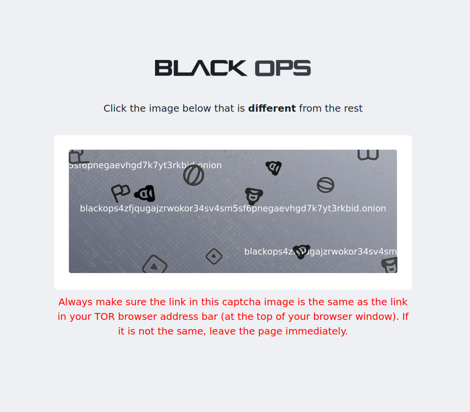 BlackOps Anti-Phishing CAPTCHA